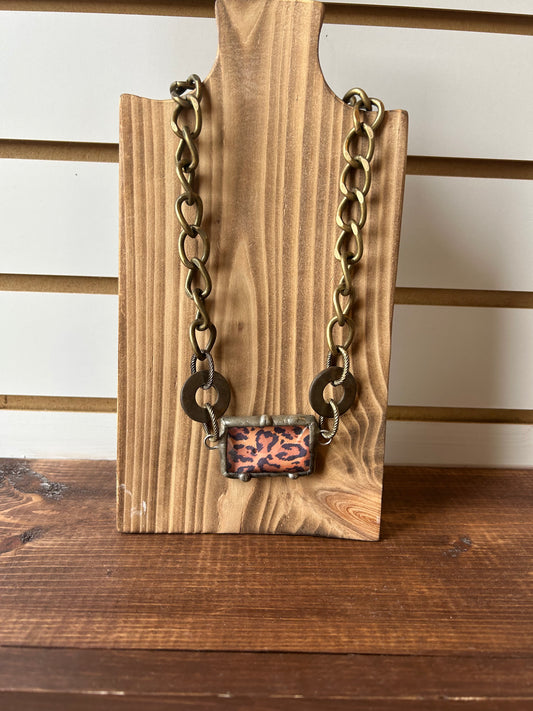 Leopard necklace